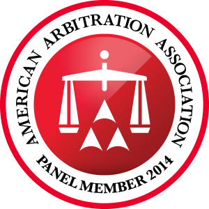 American Arbitration Association Panel Member